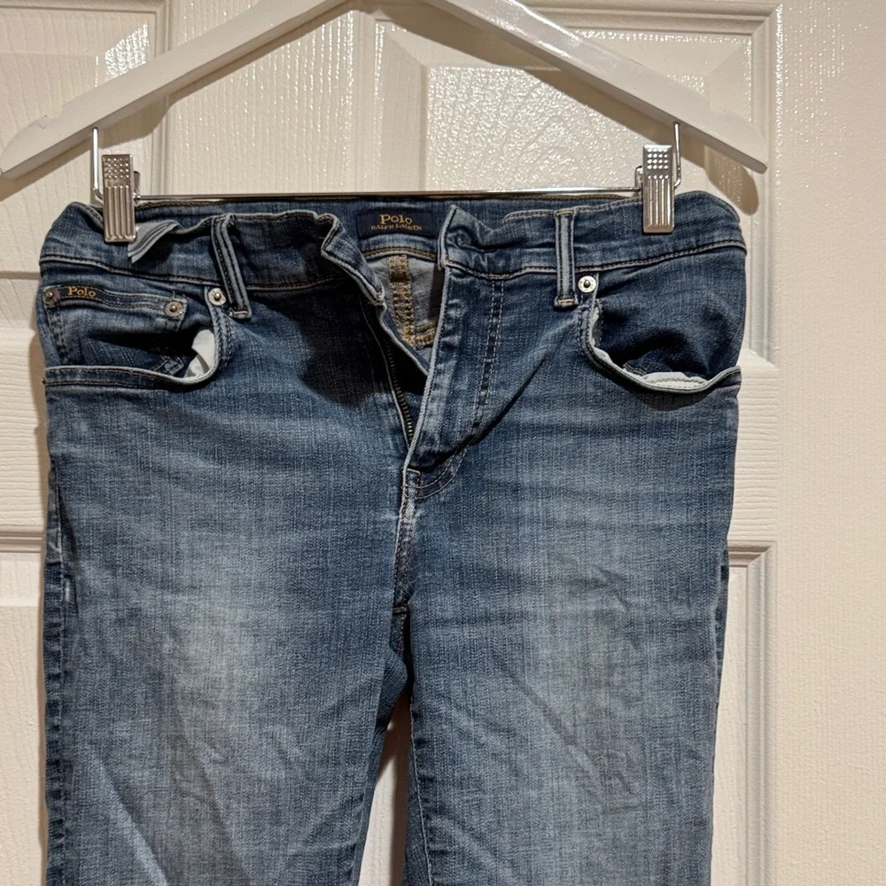 Ralph Lauren Girls’ Dark Blue Slim Jeans Size 29